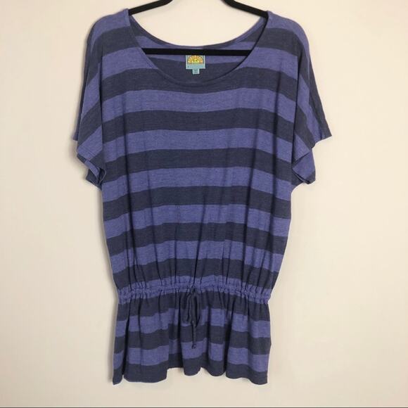 C&C Blue Striped Shirt - Picture 1 of 5